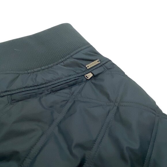 PrAna quilted winter puffer skirt with thick high pile fleece lining women’s M - Picture 6 of 12